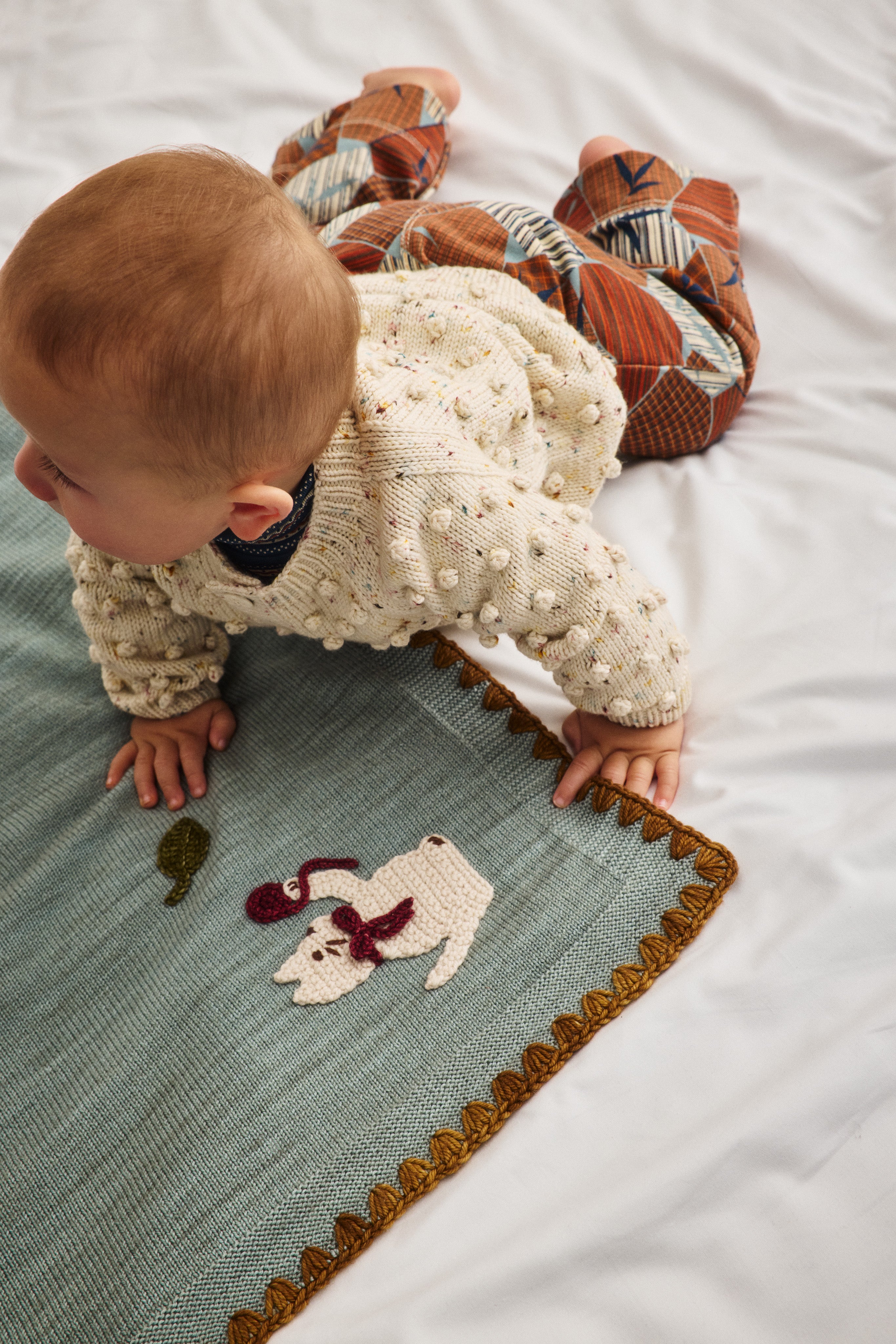 Baby Popcorn Cardigan – Misha & Puff