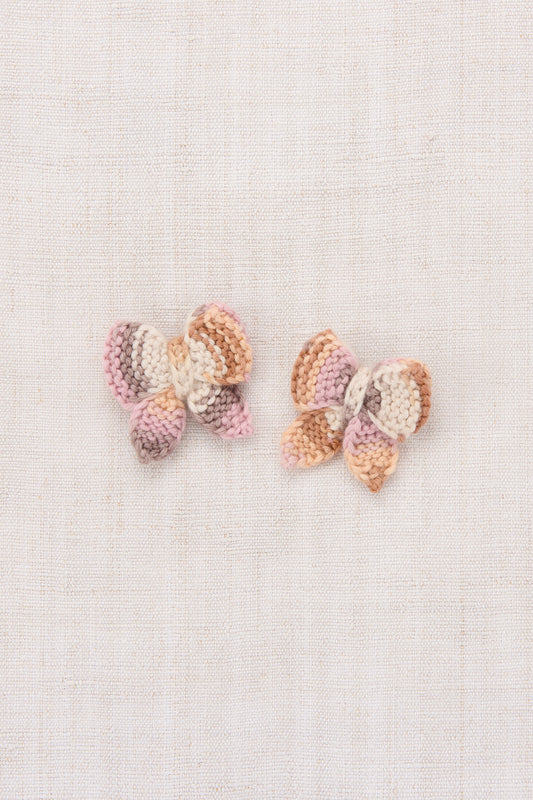 Baby Puff Bow Set - Mochi Space Dye