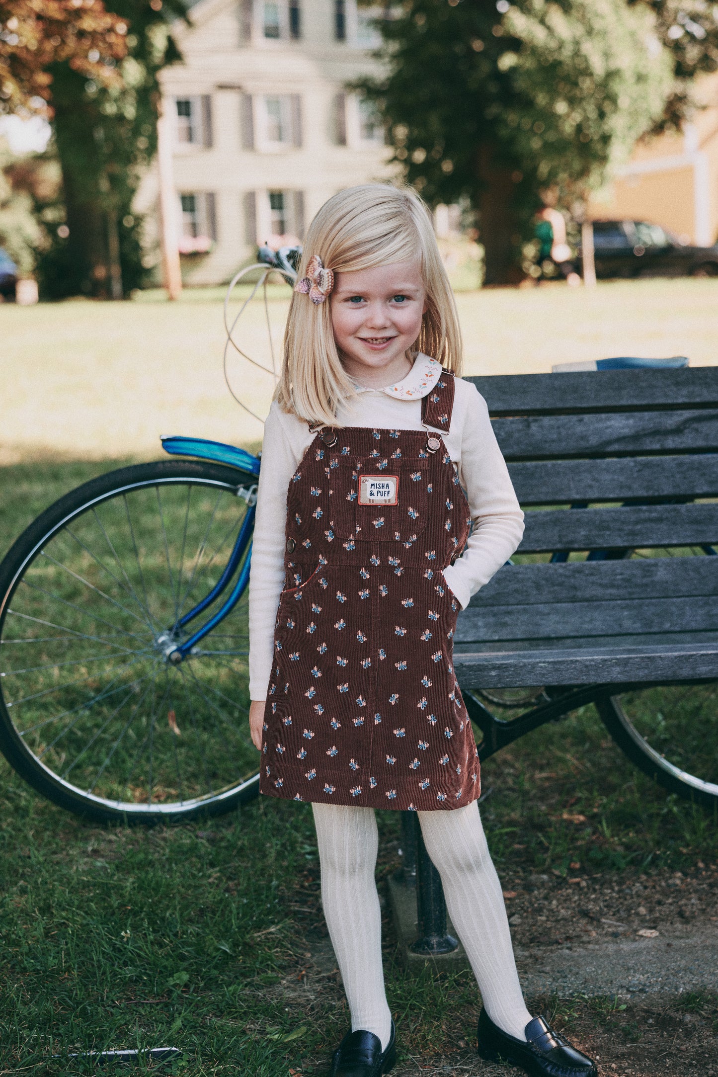 Baby Puff Bow Set - Mochi Space Dye