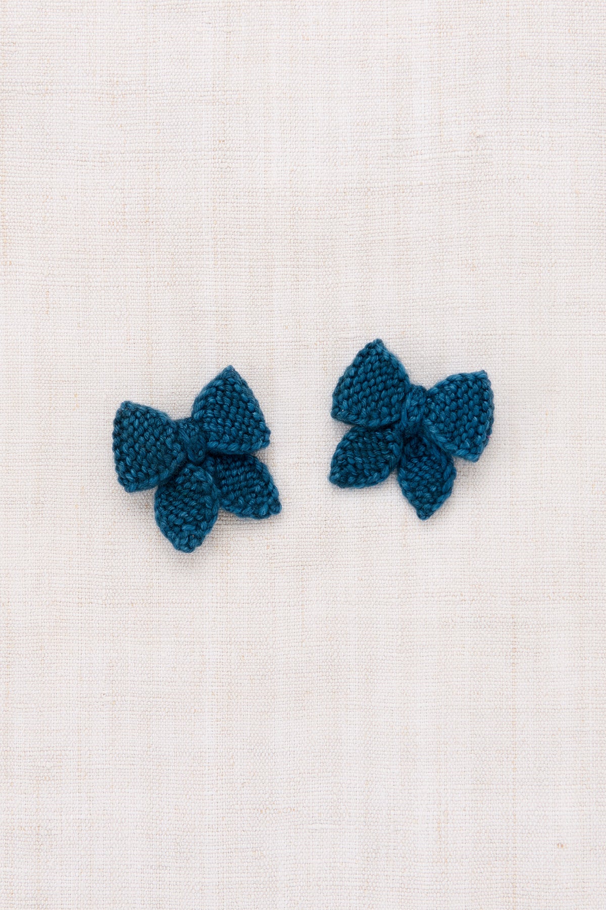 Baby Puff Bow Set - Moonlight