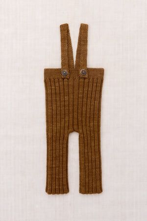 Baby Rib Longies - Acorn