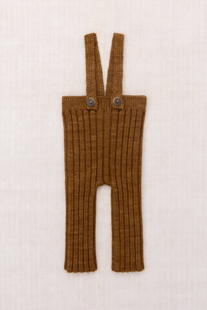 Baby Rib Longies - Acorn