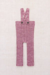 Baby Rib Longies - Antique Rose