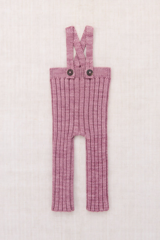 Baby Rib Longies - Antique Rose