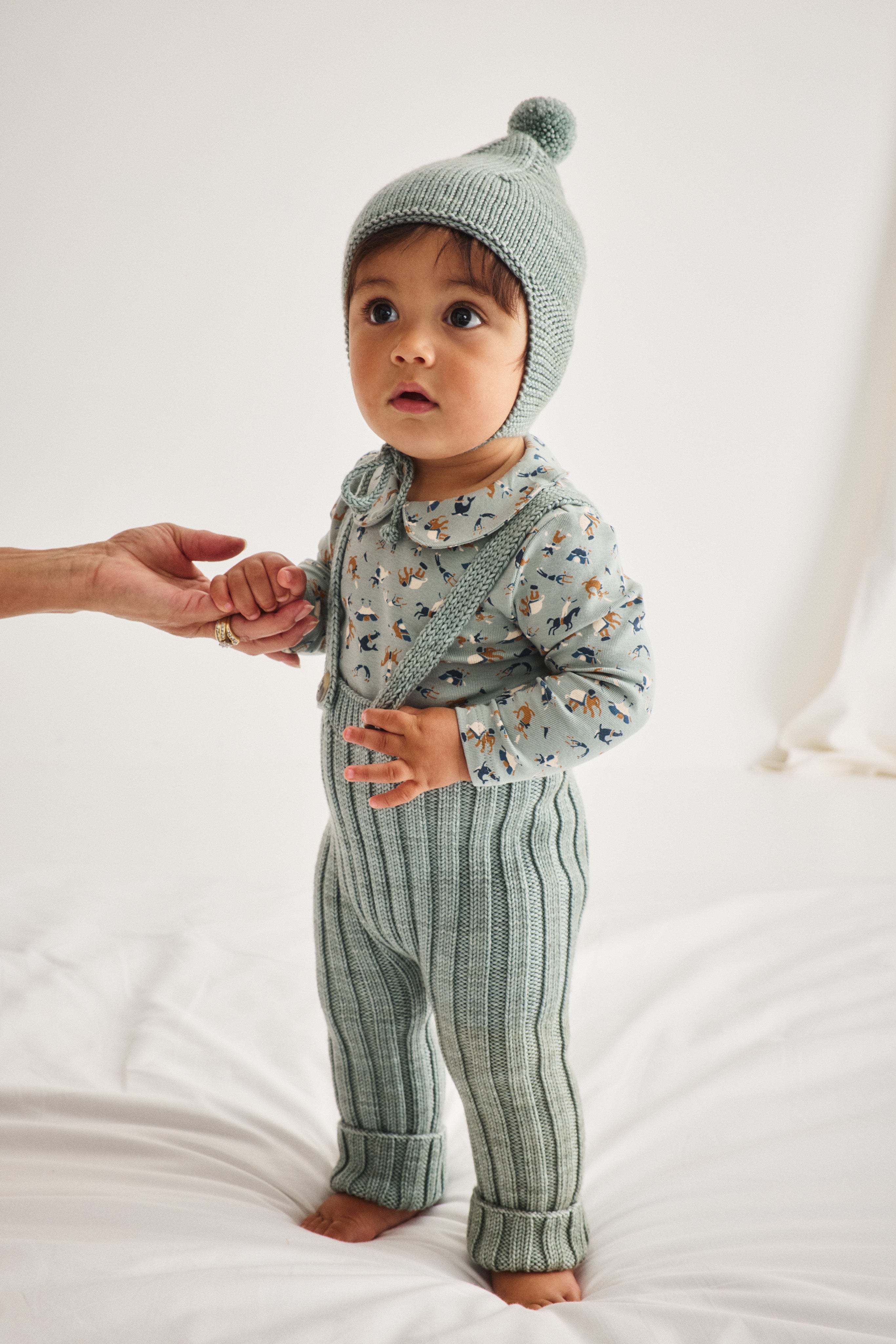 Baby Rib Longies – Misha & Puff