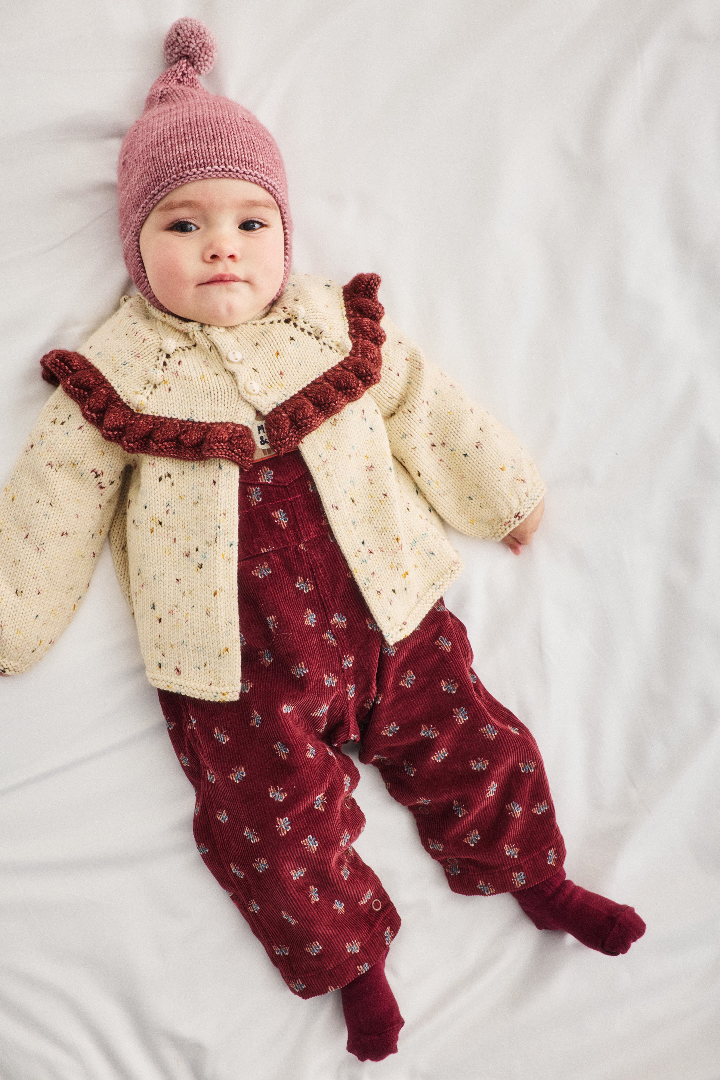 Baby Ruffle Cardigan – Misha & Puff