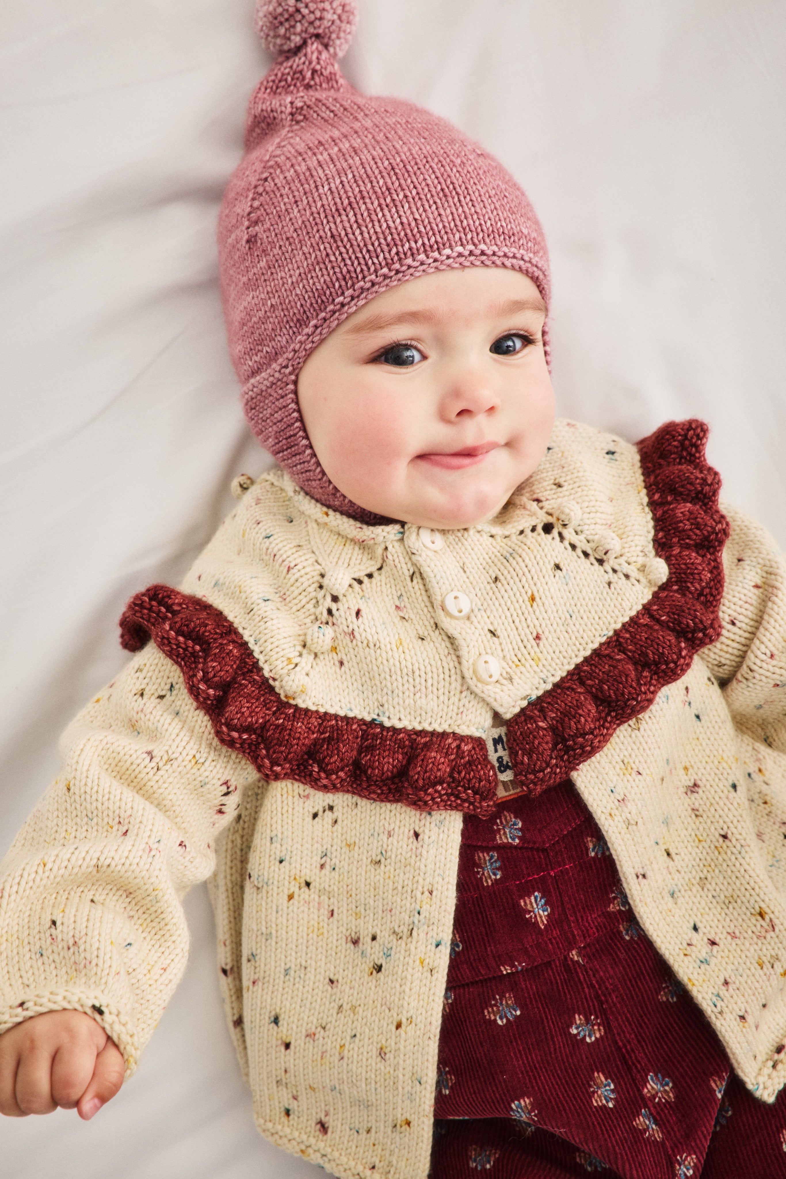 Baby Ruffle Cardigan – Misha & Puff