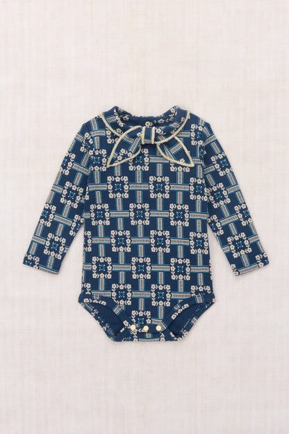 Baby Scout Onesie - Moonlight Railroad Floral