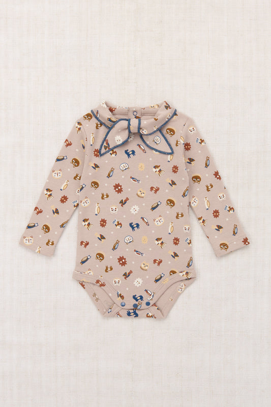 Baby Scout Onesie - Turtledove Petite Forêt