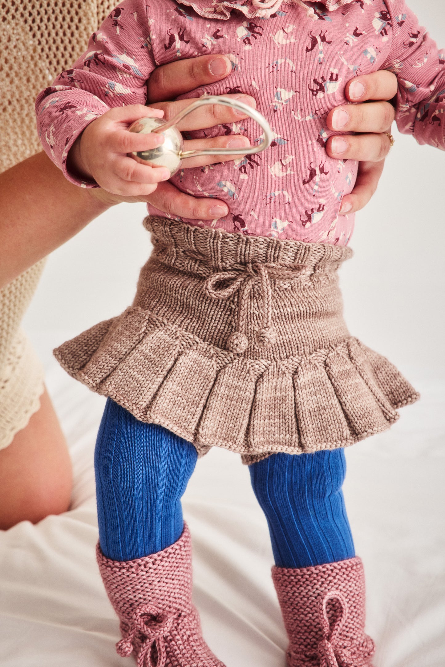 Baby Skating Pond Skirt - Turtledove