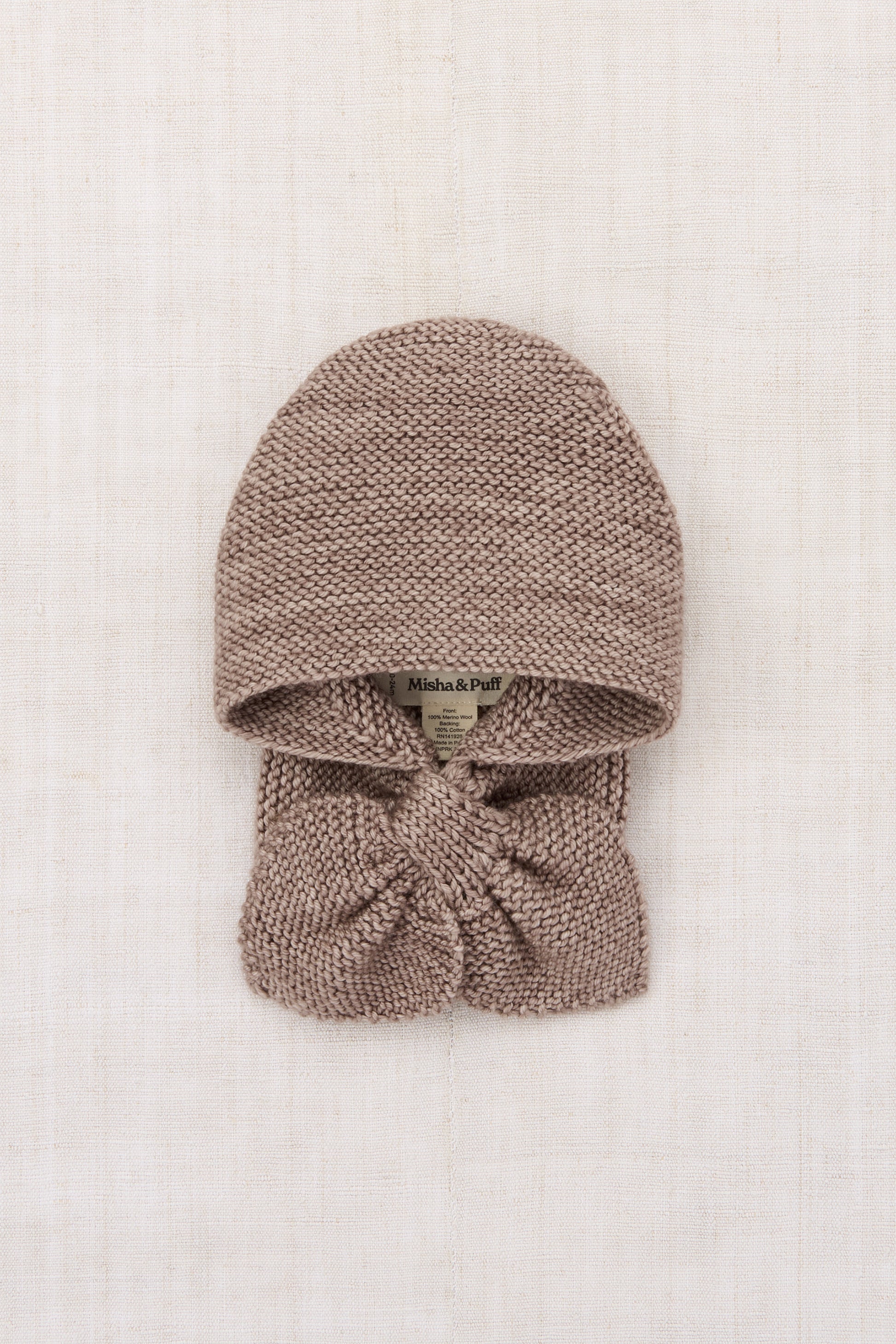 Baby Sledding Hood - Turtledove