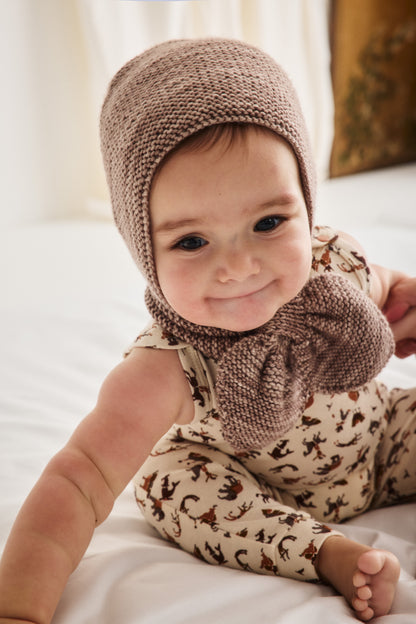 Baby Sledding Hood - Turtledove