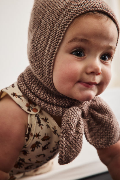 Baby Sledding Hood - Turtledove