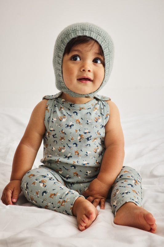 Baby Snap Overall - Onsen Circus