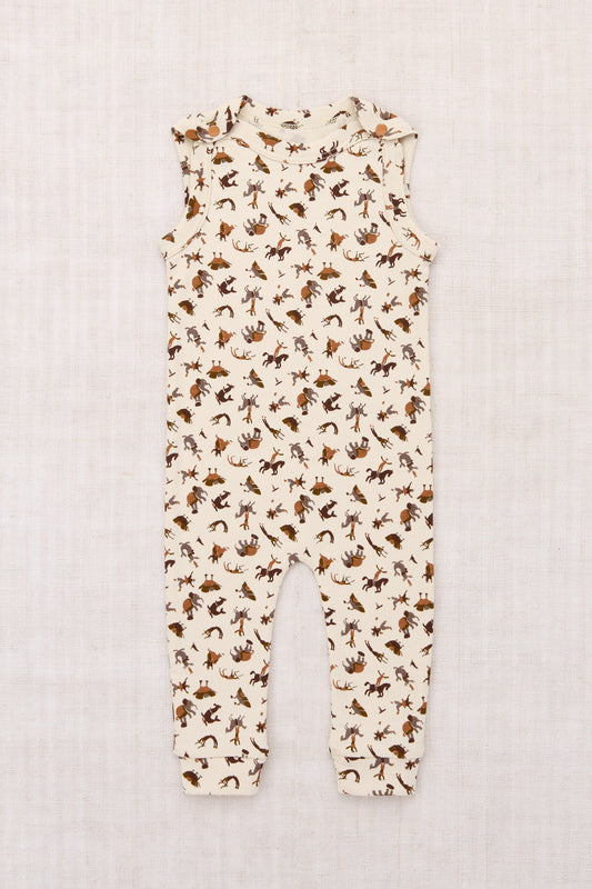 Baby Snap Overall - String Circus