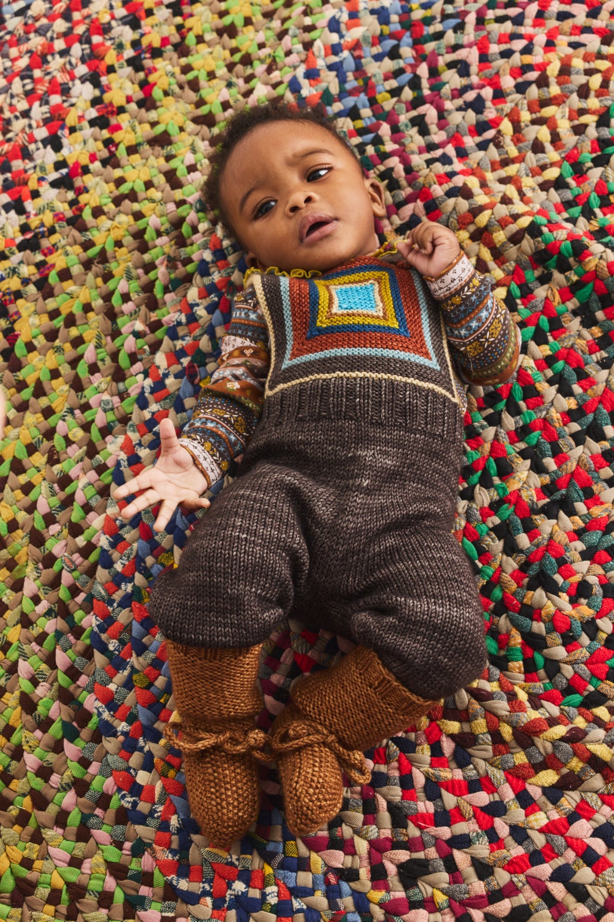 Baby Tall Day Hike Booties - Acorn