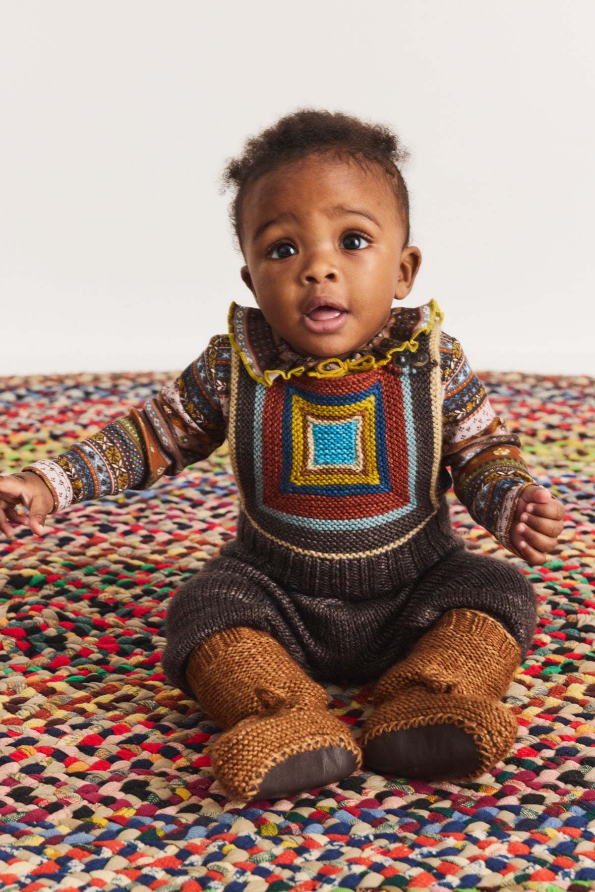 Baby Tall Day Hike Booties - Acorn