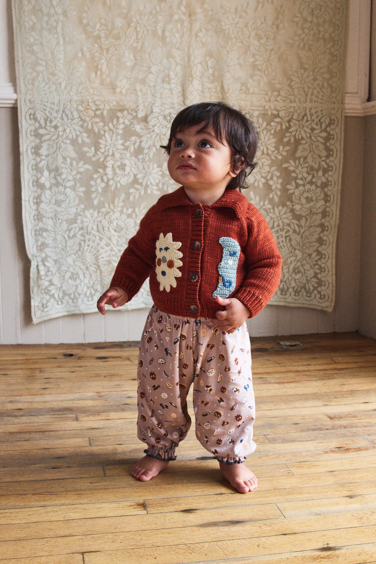 Baby Étoile & Lune Motley Cardigan - Sabi