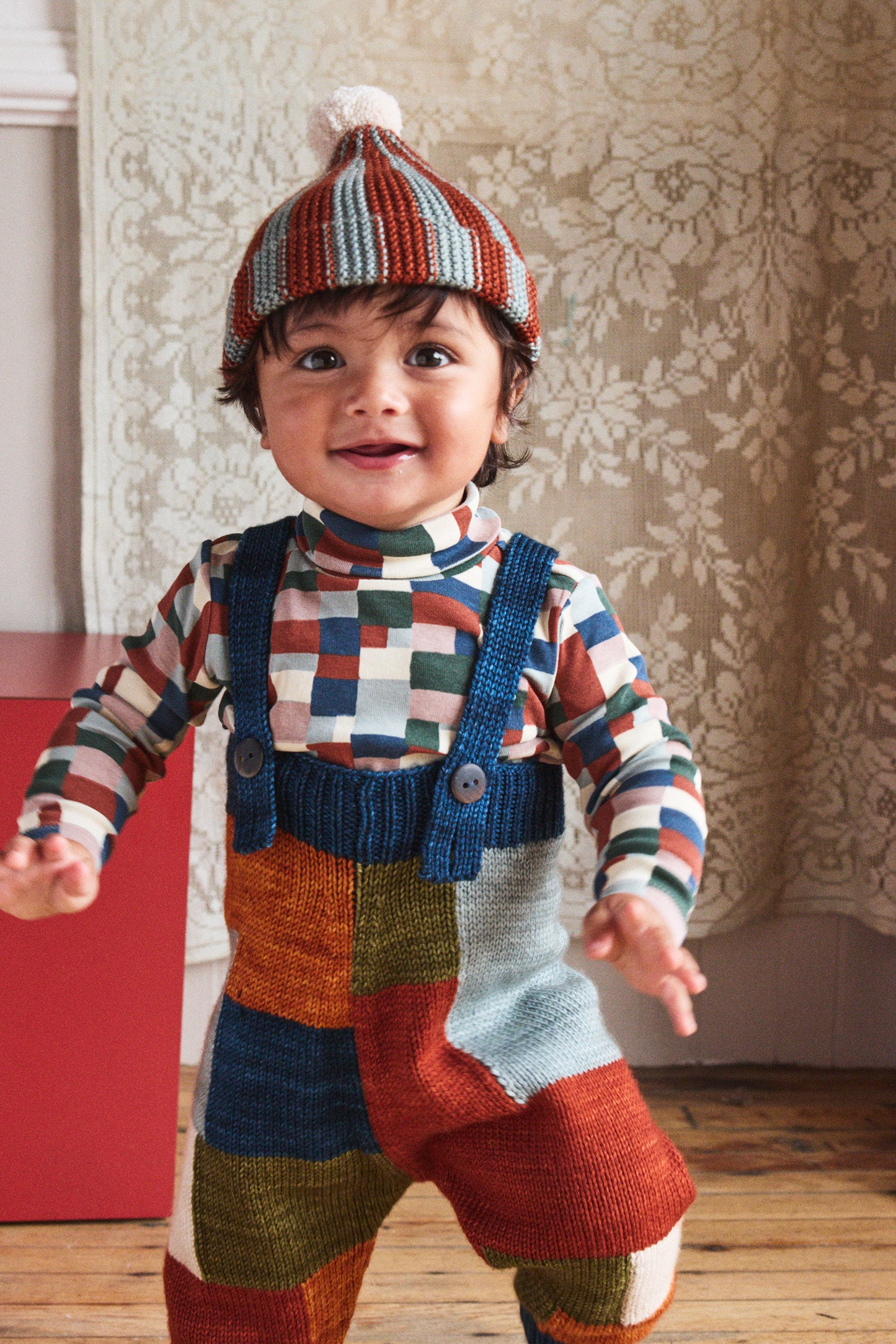 Baby Topo Overall - Marine Blue