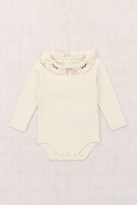 Baby Vinelet Pattie Onesie - Winter Cream