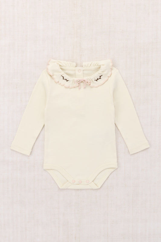 Baby Vinelet Pattie Onesie - Winter Cream