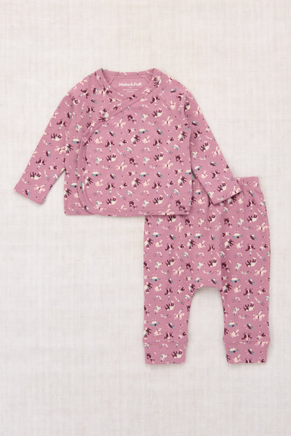 Baby Wrap Set - Antique Rose Circus
