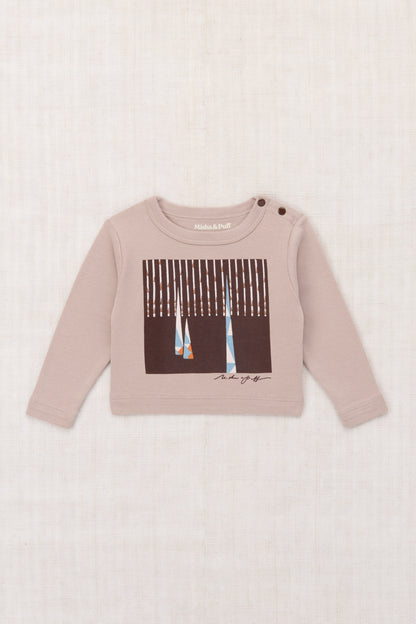 Baby Yama Boxy Top - Turtledove