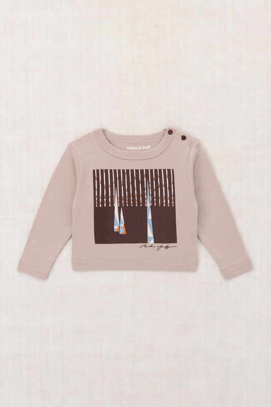 Baby Yama Boxy Top - Turtledove