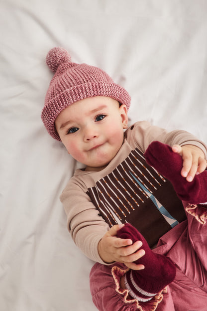 Baby Yama Boxy Top - Turtledove
