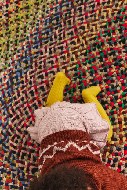 Baby Zig Zag Cardigan - Cedar