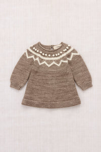 Baby Zig Zag Dress - Brut
