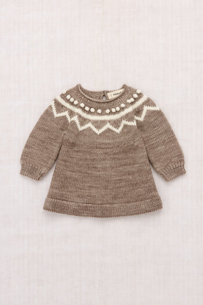 Baby Zig Zag Dress - Brut