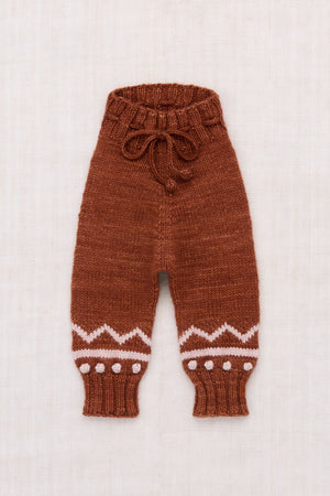 Baby Zig Zag Snowy Day Legging - Cedar