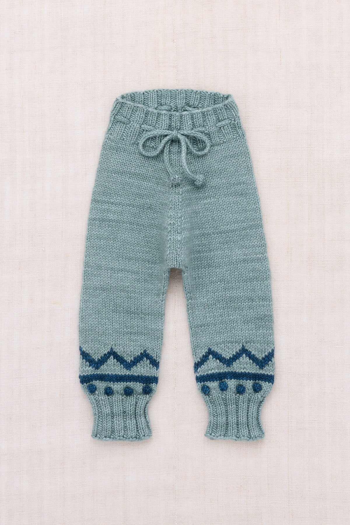 Baby Zig Zag Snowy Day Legging - Slate