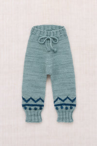 Baby Zig Zag Snowy Day Legging - Slate