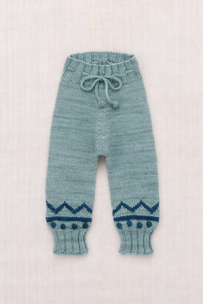 Baby Zig Zag Snowy Day Legging - Slate