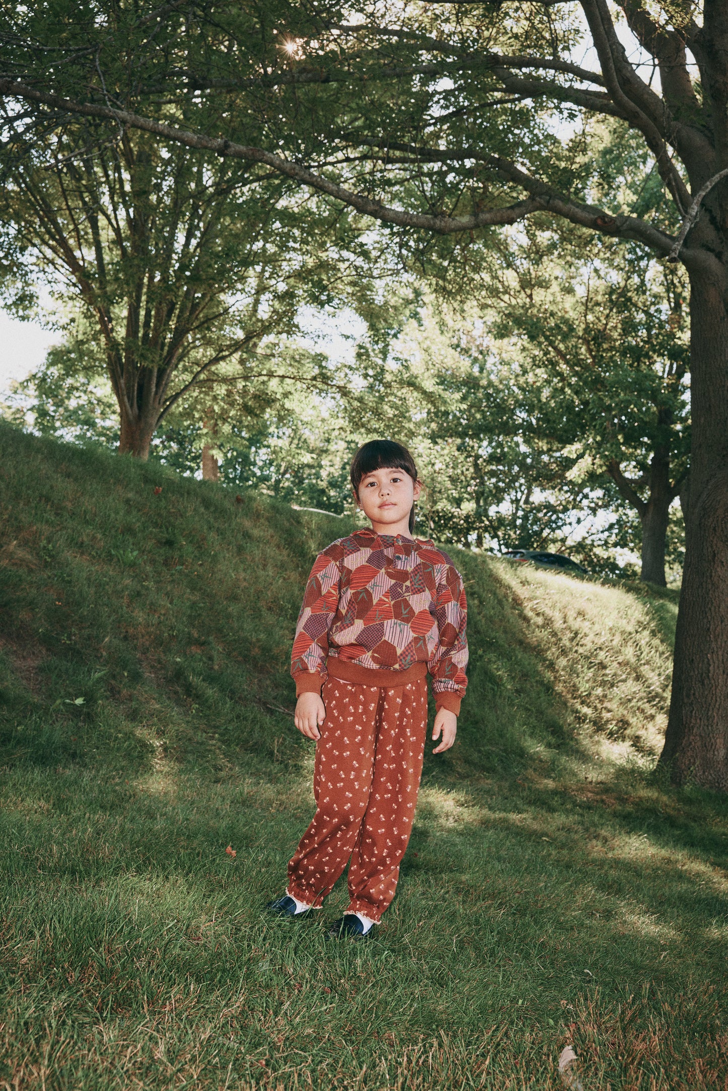 Balloon Pant - Nutmeg Mariposa