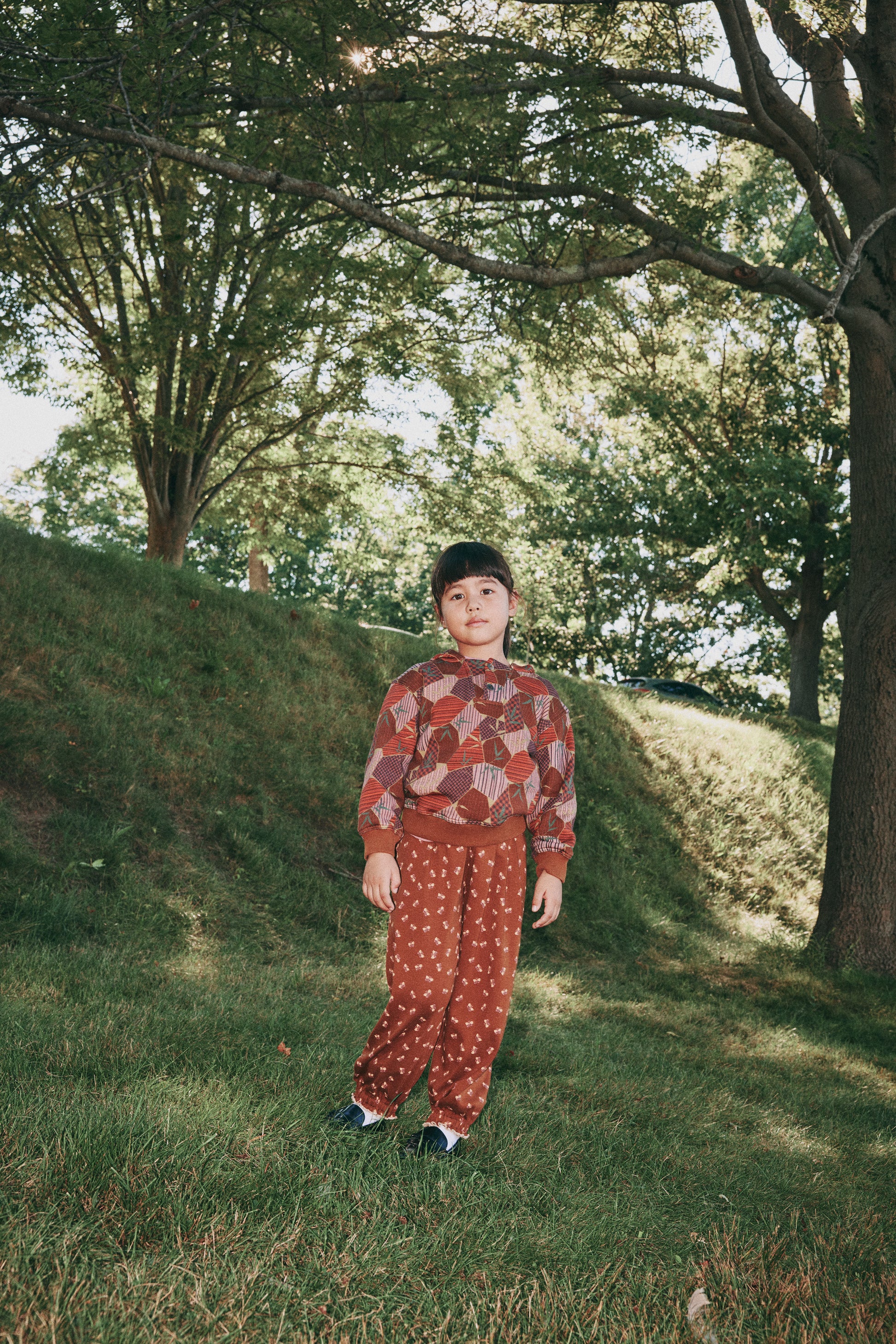 Balloon Pant - Nutmeg Mariposa