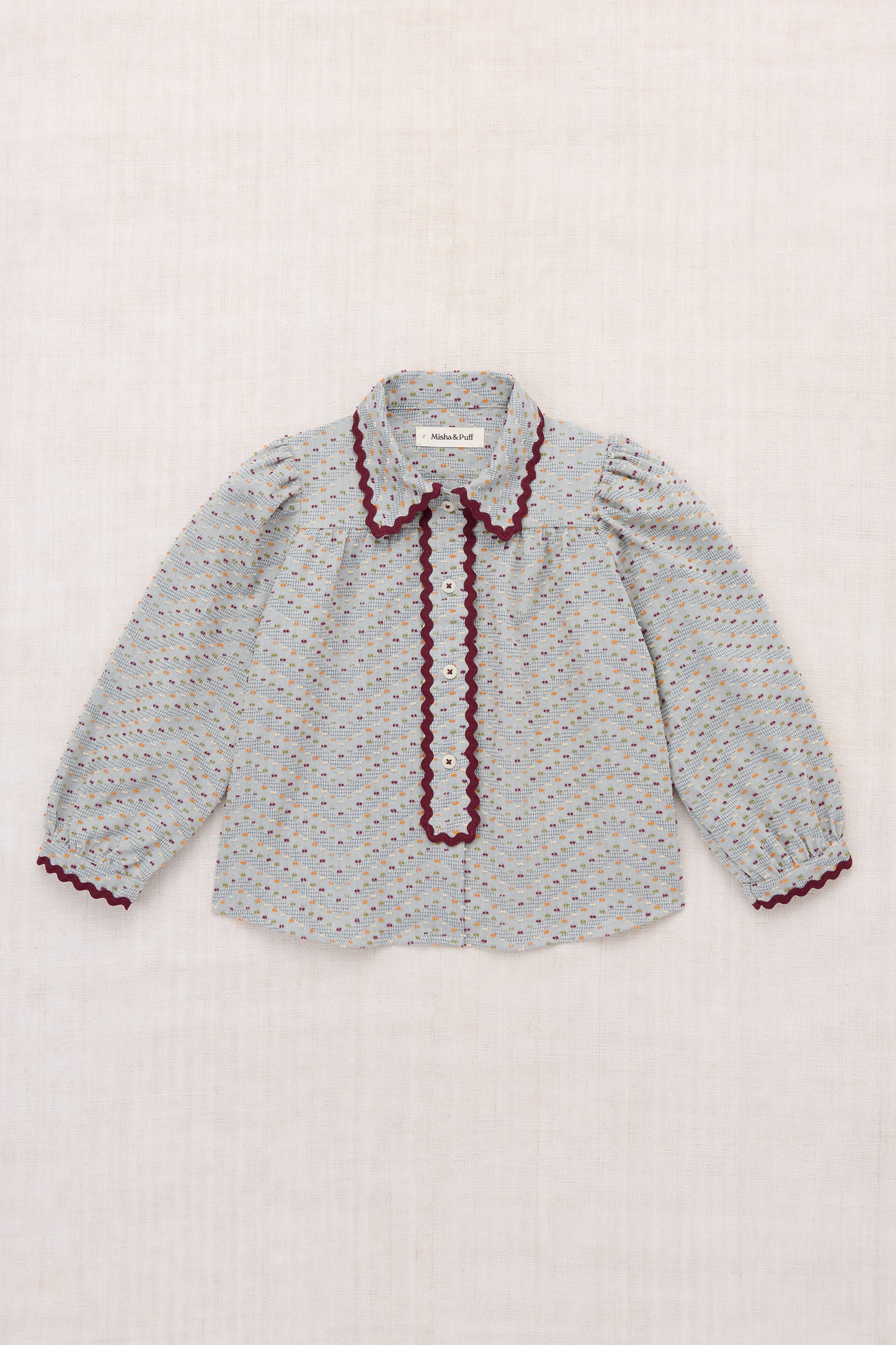 Bernadette Shirt - Marine Blue Celebration