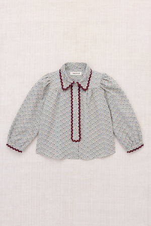 Bernadette Shirt - Marine Blue Celebration