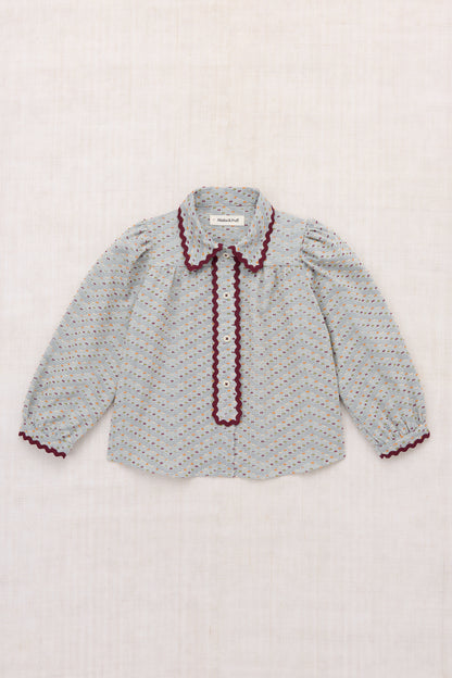 Bernadette Shirt - Marine Blue Celebration