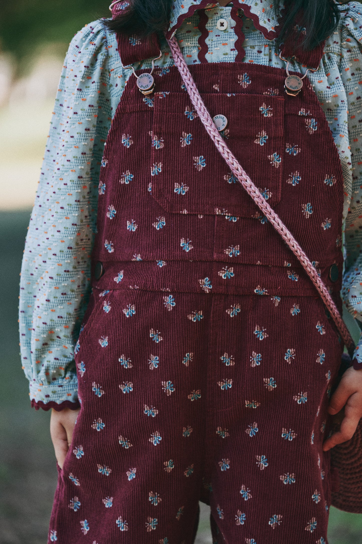 Bernadette Shirt - Marine Blue Celebration