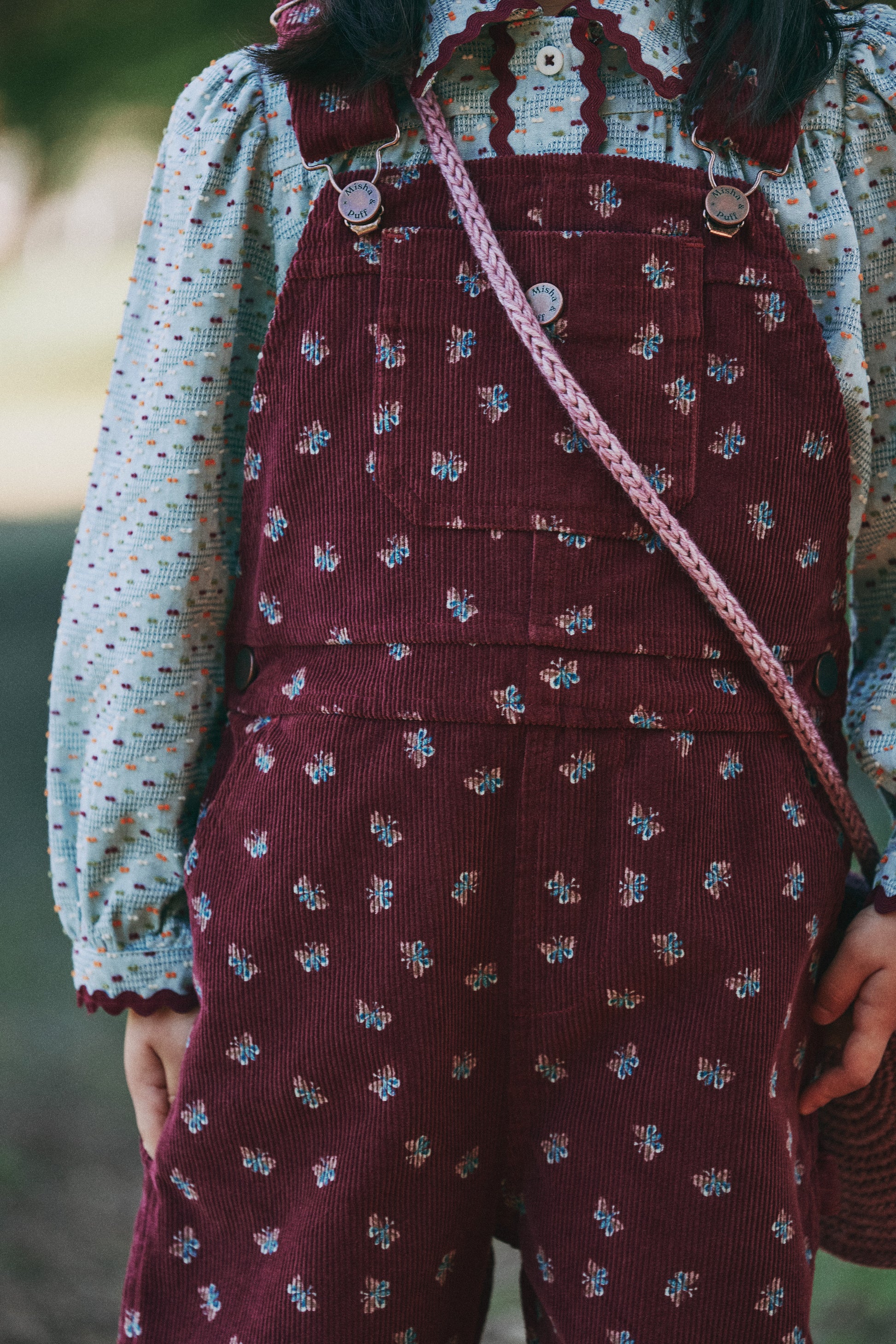 Bernadette Shirt - Marine Blue Celebration