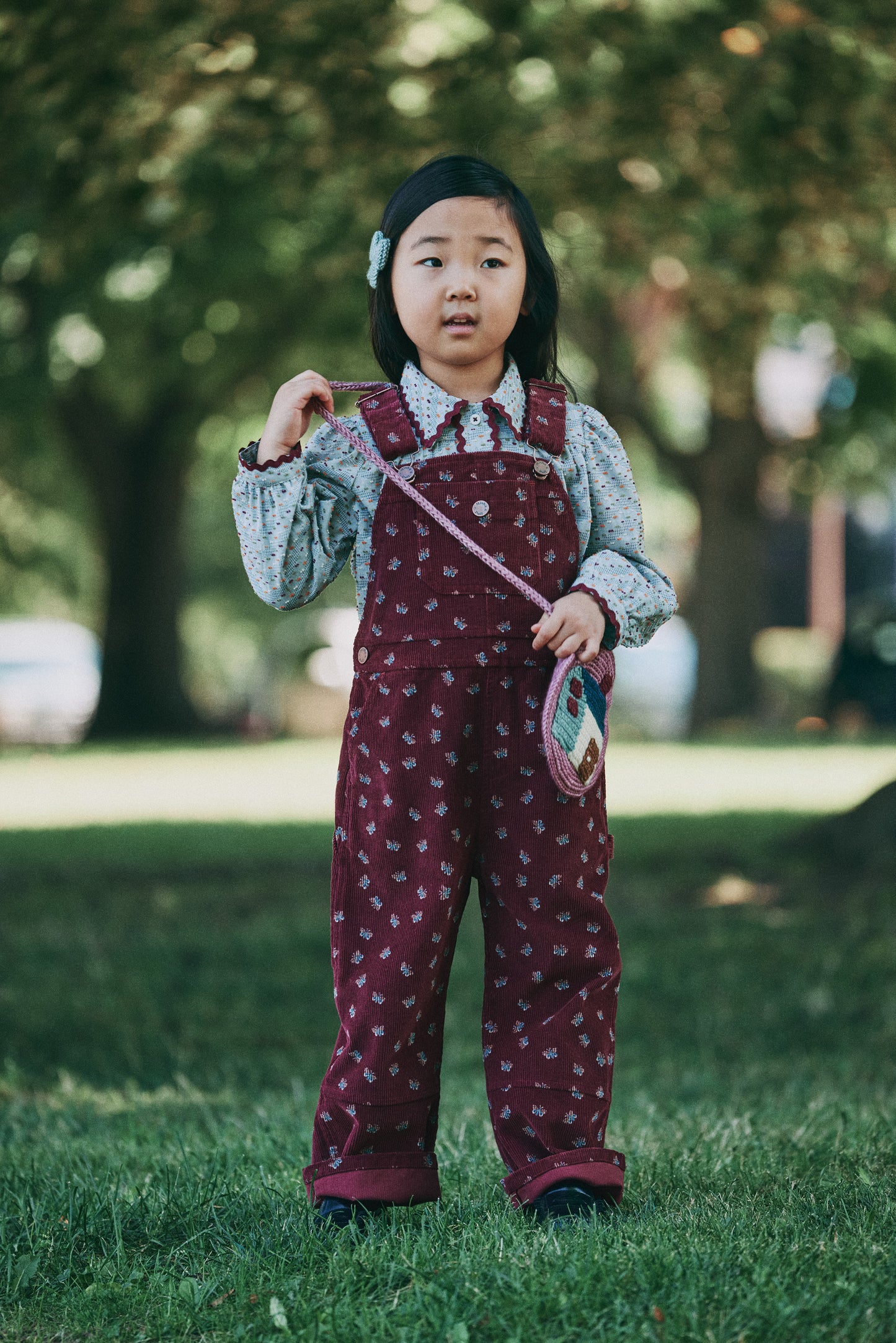 Bernadette Shirt - Marine Blue Celebration
