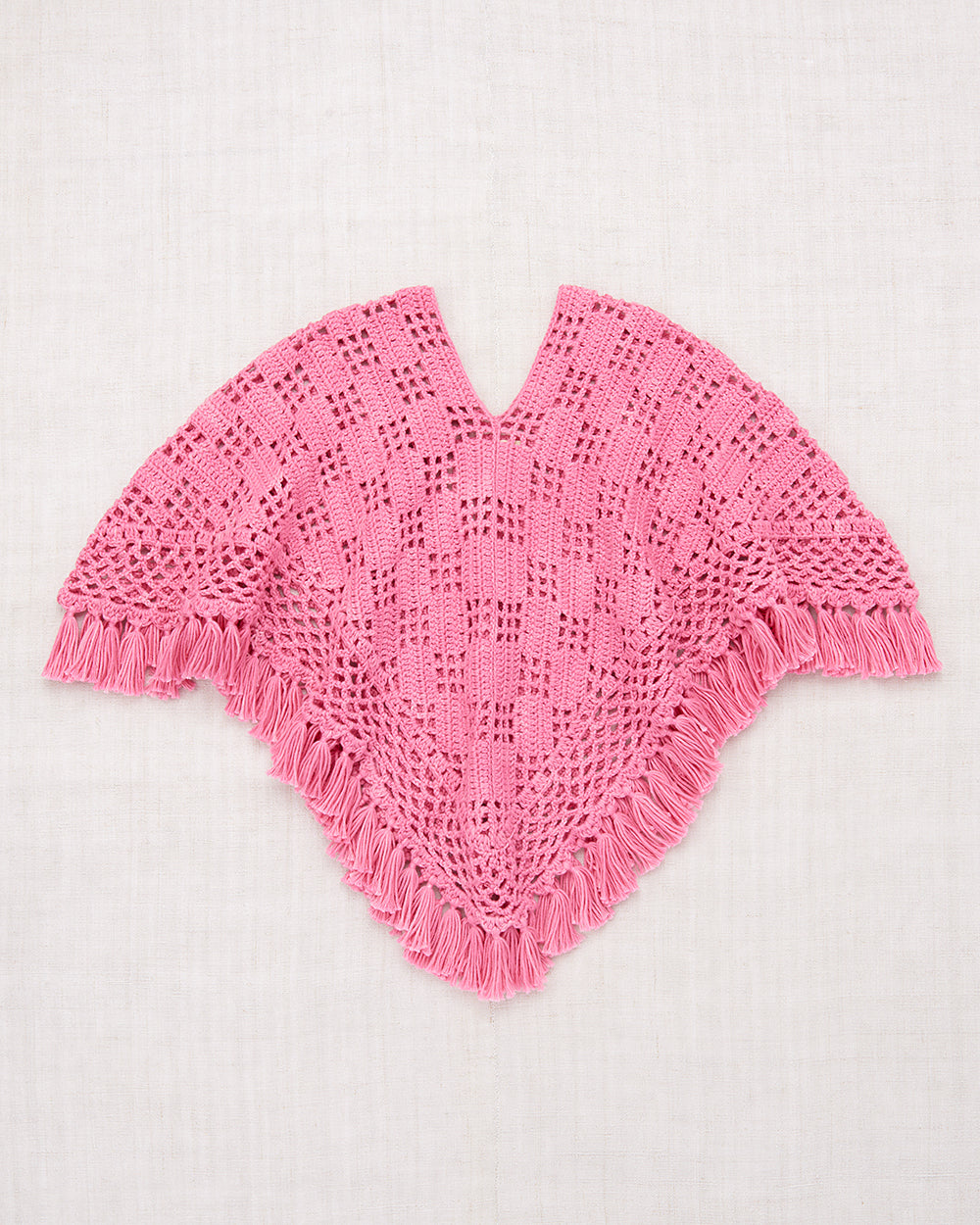 Lattice Crochet Poncho