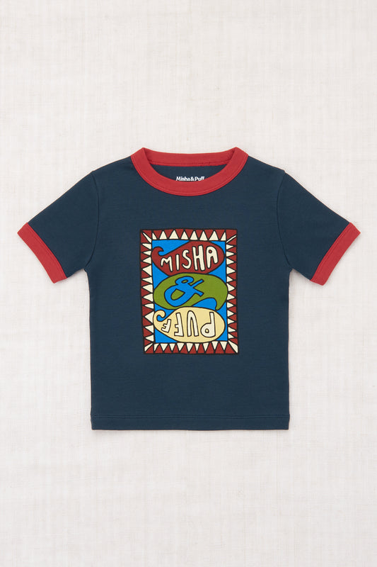 Groovy Paisley Ringer Tee