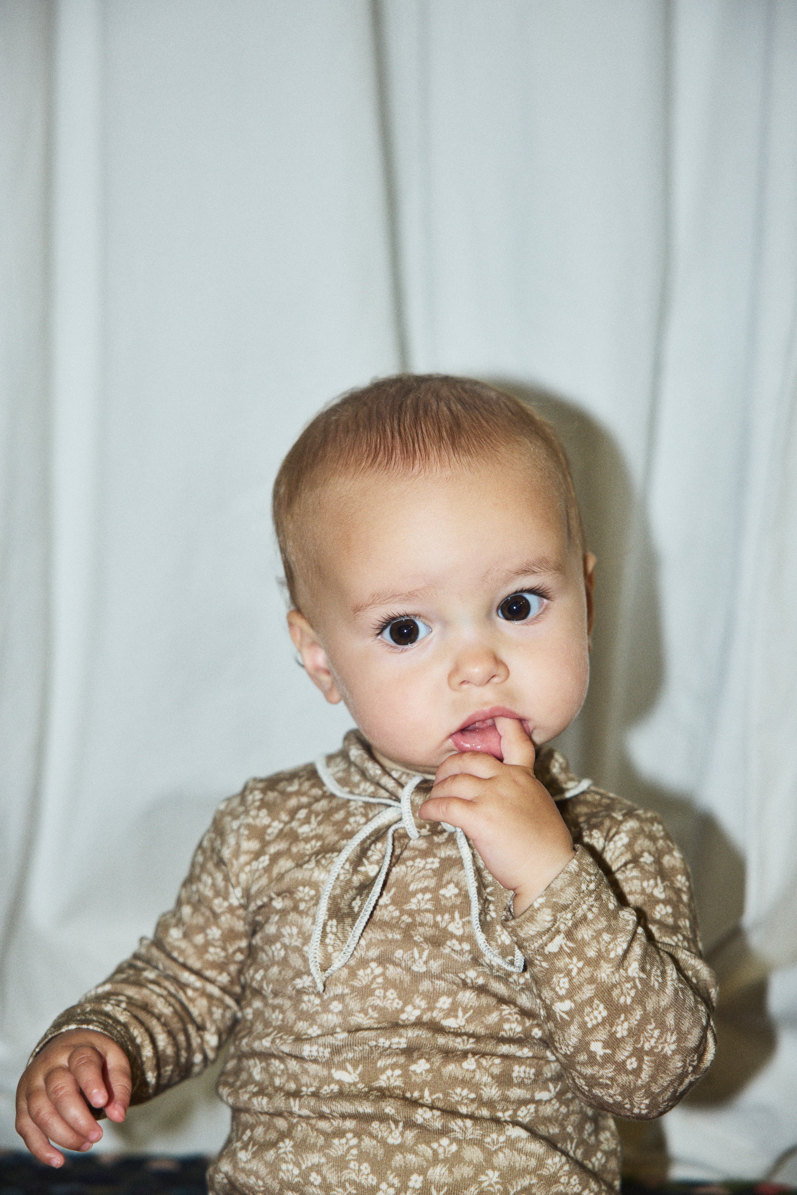 Baby Long Sleeve Scout Onesie – Misha & Puff