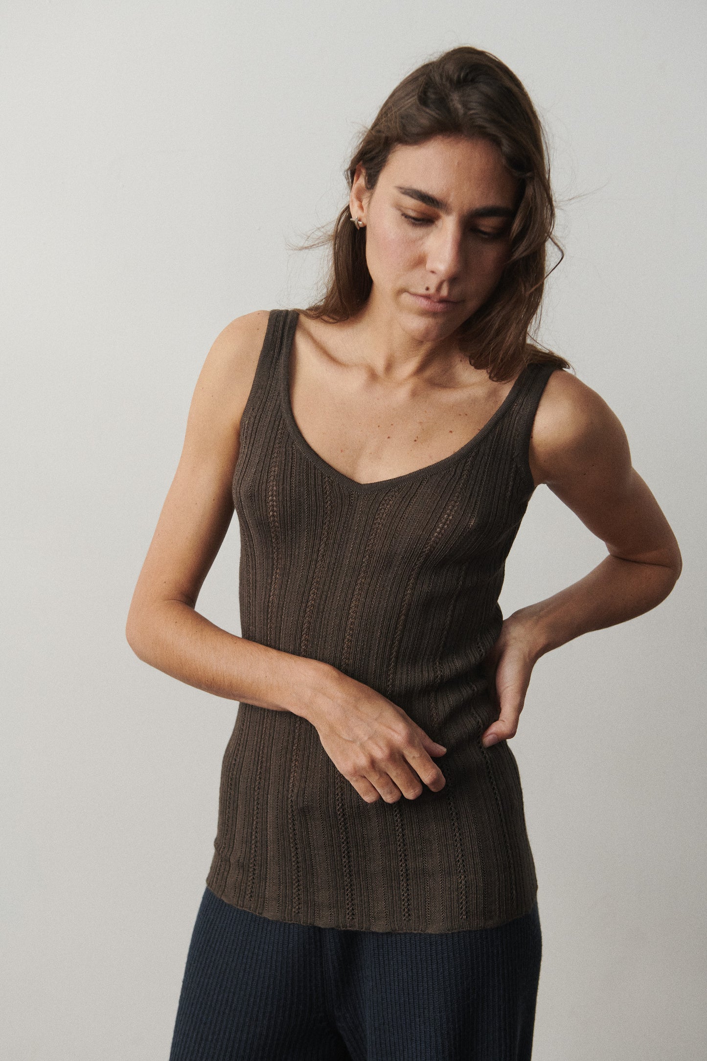 Fluted Lace Anjes Cami