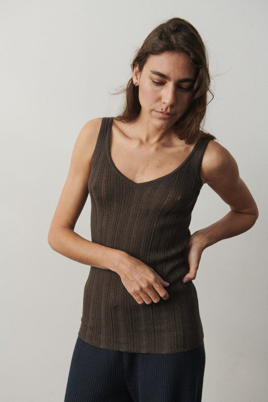 Fluted Lace Anjes Cami