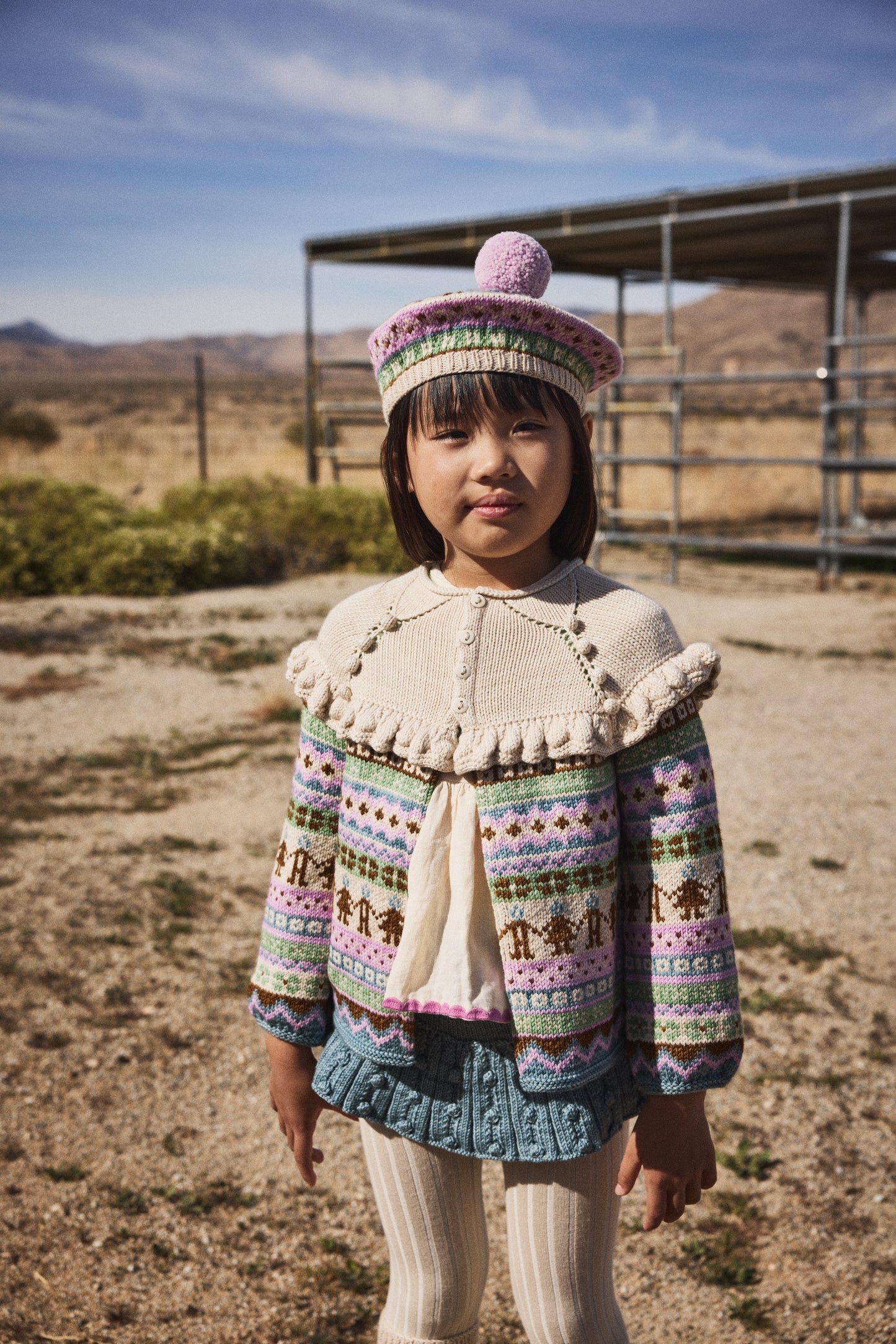 Kinfolk Ruffle Cardigan